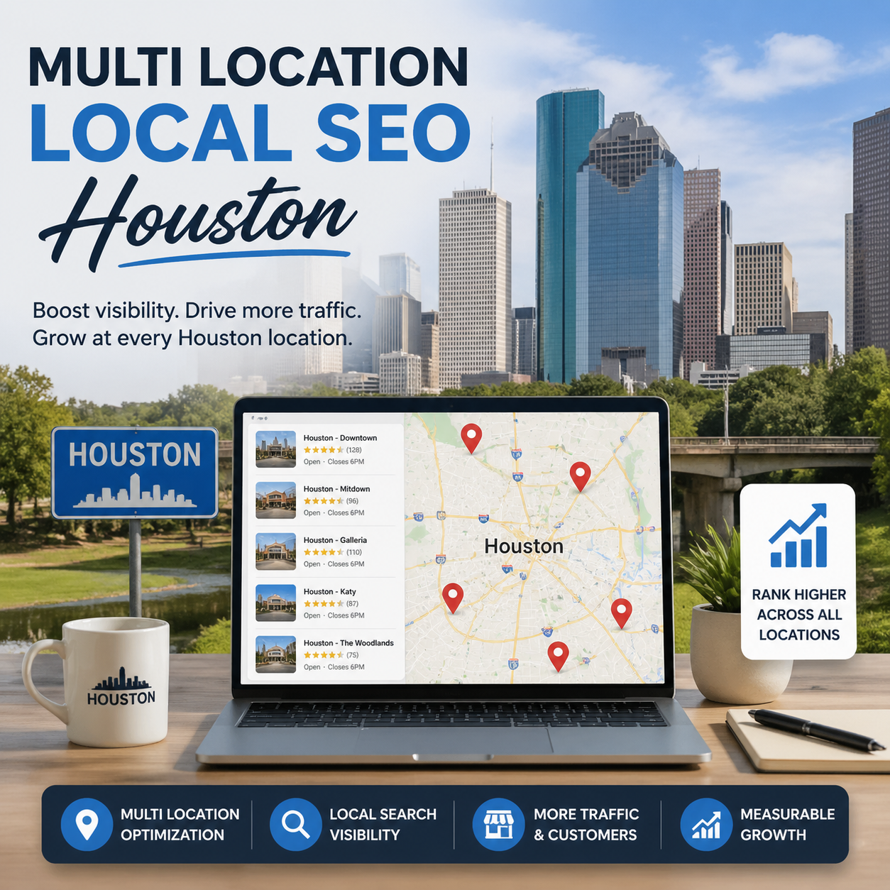 Multi Location Local SEO Houston Tips | Shawon Kumar Diptao