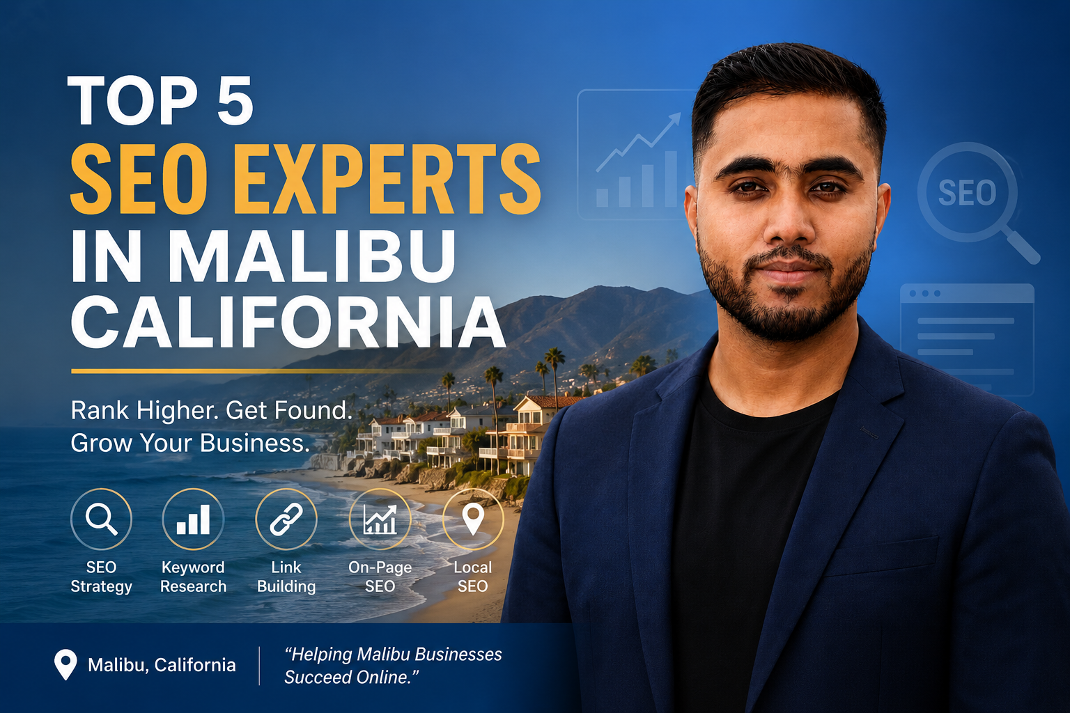 Top 5 SEO Experts in Malibu, California (2026)