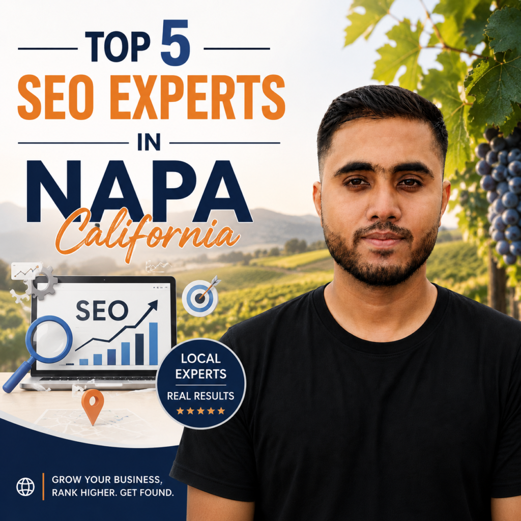 Top 5 SEO Experts in Napa, California (2026)
