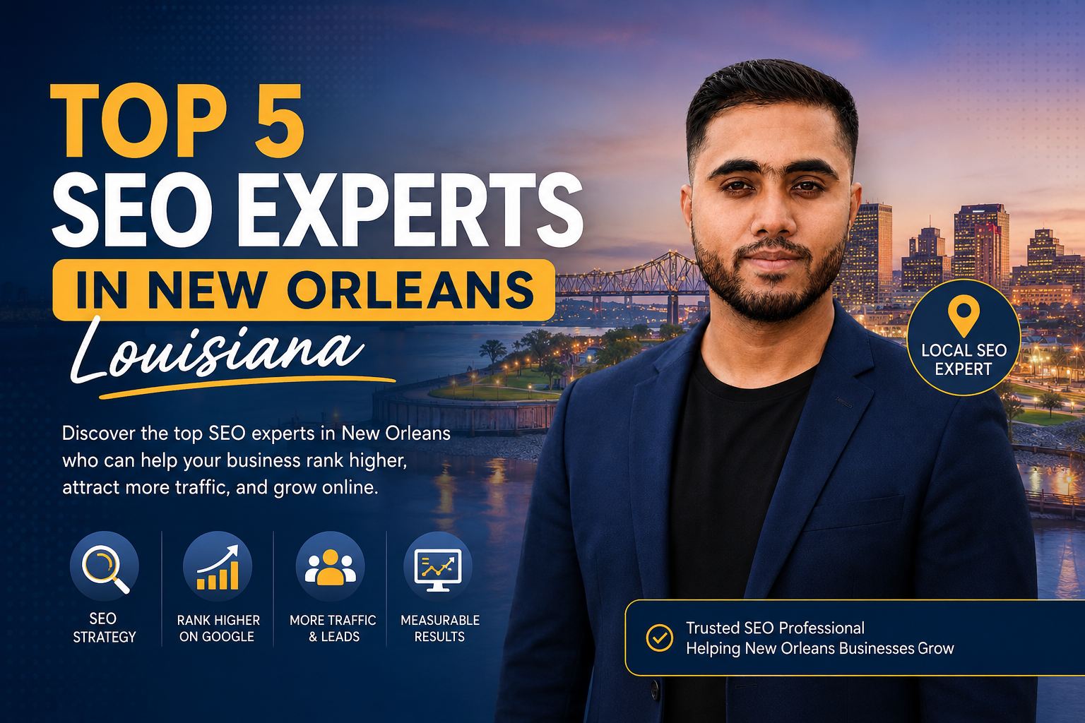 Top 5 SEO Experts in New Orleans, Louisiana (2026)