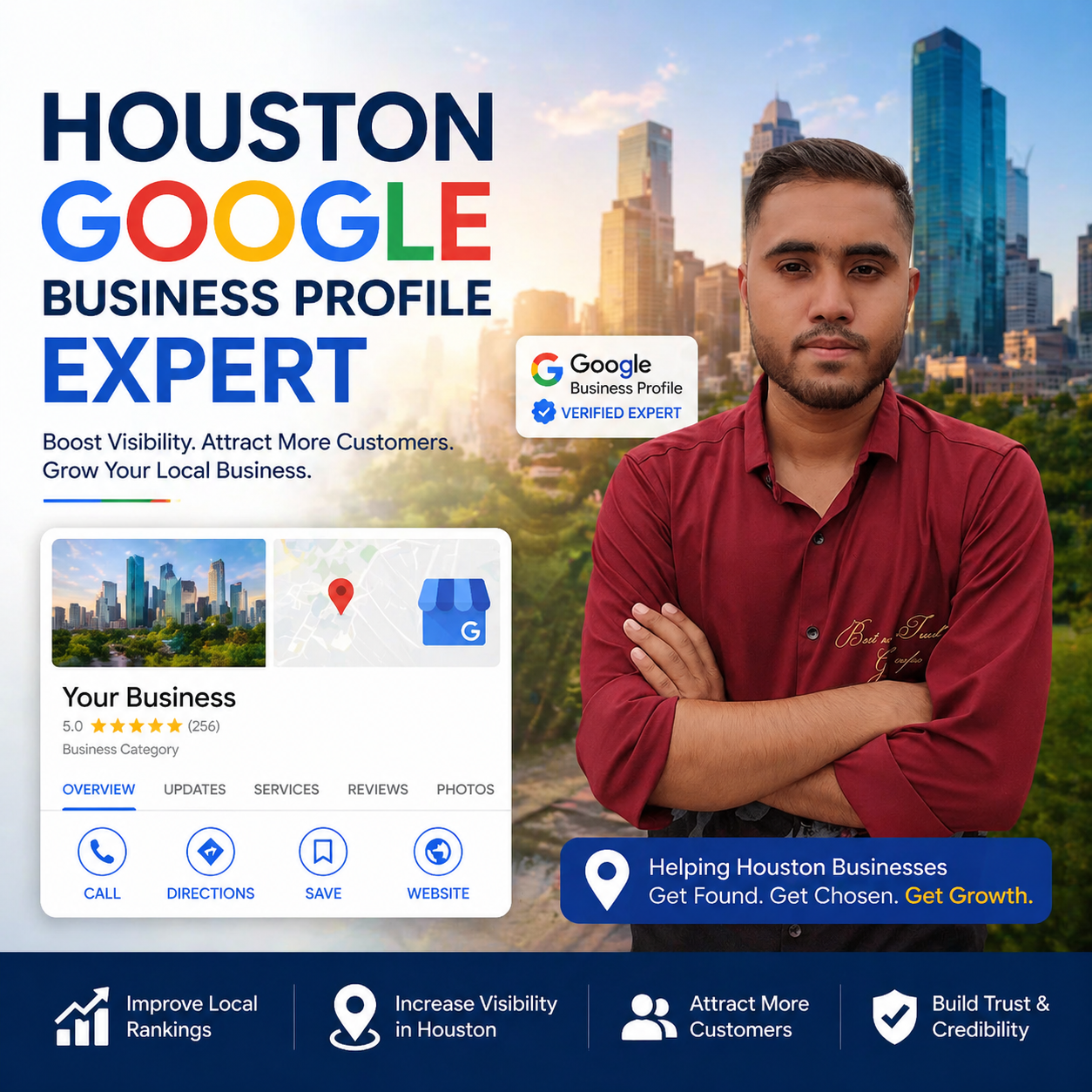 Trusted Houston Google Business Profile Expert | Shawon Kumar