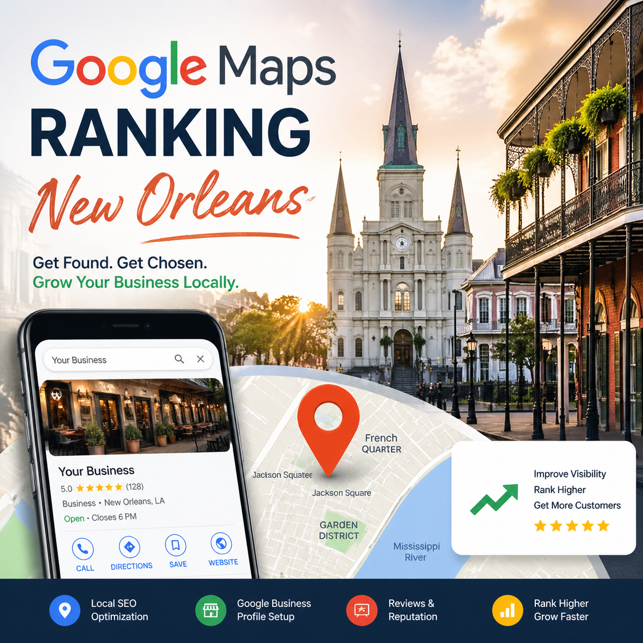 Google Maps Ranking New Orleans Cost | Shawon Kumar Diptao