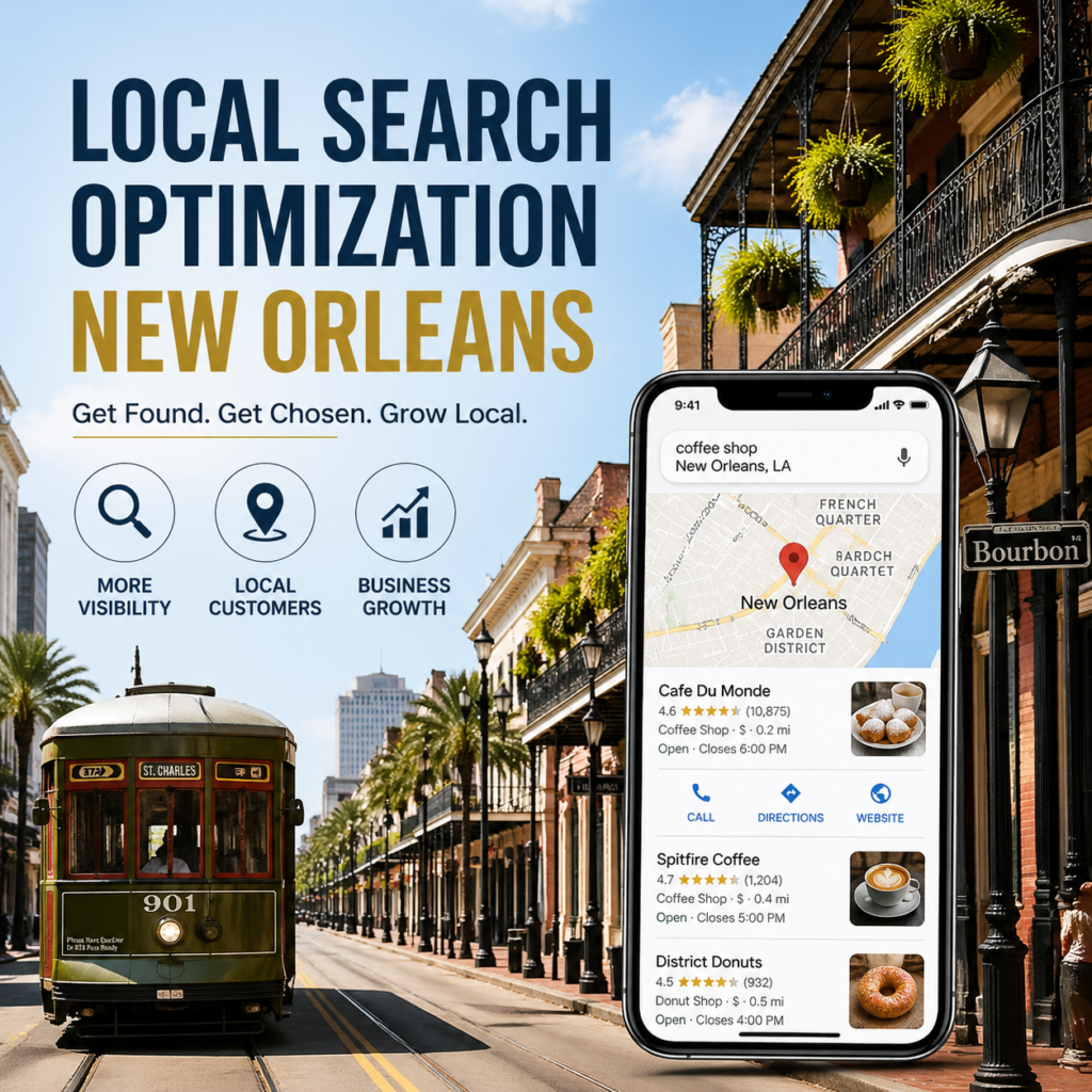 Local Search Optimization New Orleans | Shawon Kumar Diptao