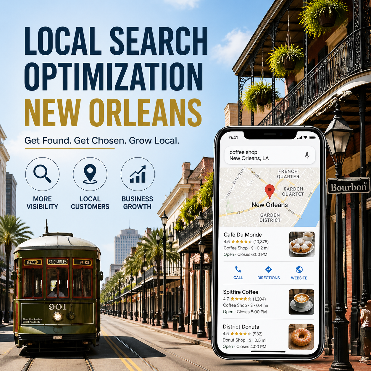 Local Search Optimization New Orleans | Shawon Kumar Diptao