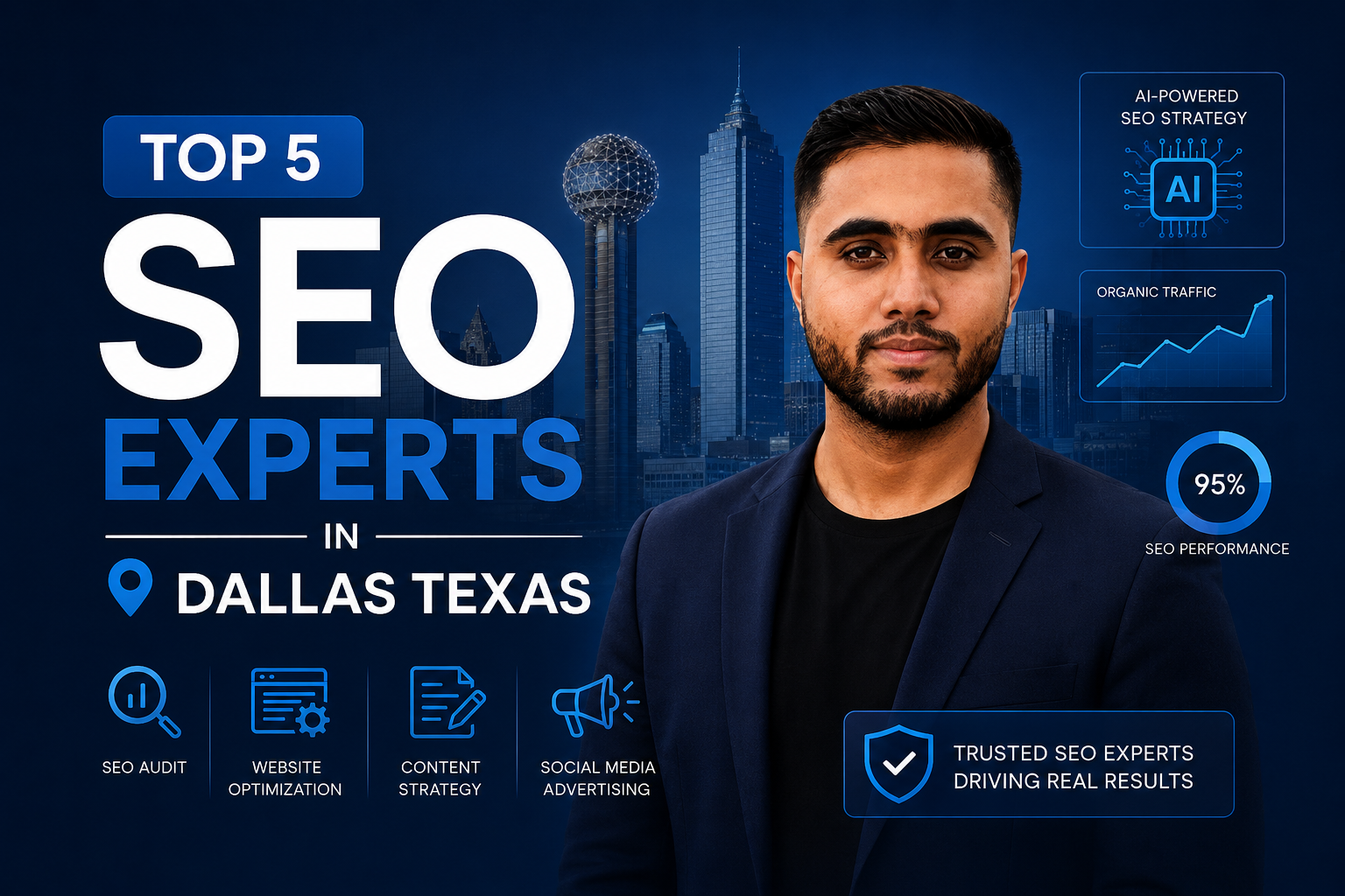 Top 5 SEO Experts in Dallas Texas 2026 | Shawon Kumar Diptao