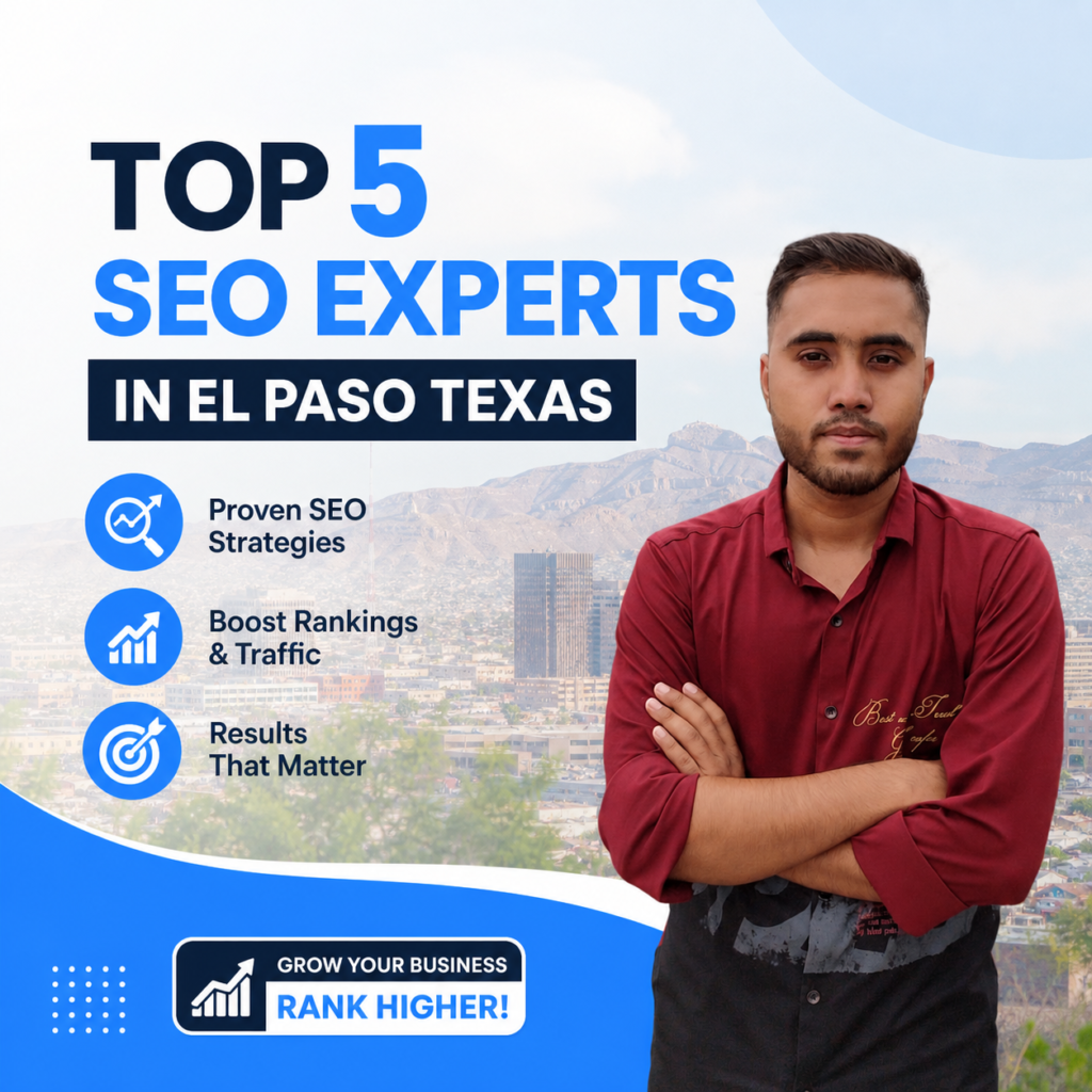 Top 5 SEO Experts in El Paso, Texas 2026 | Shawon Kumar Diptao