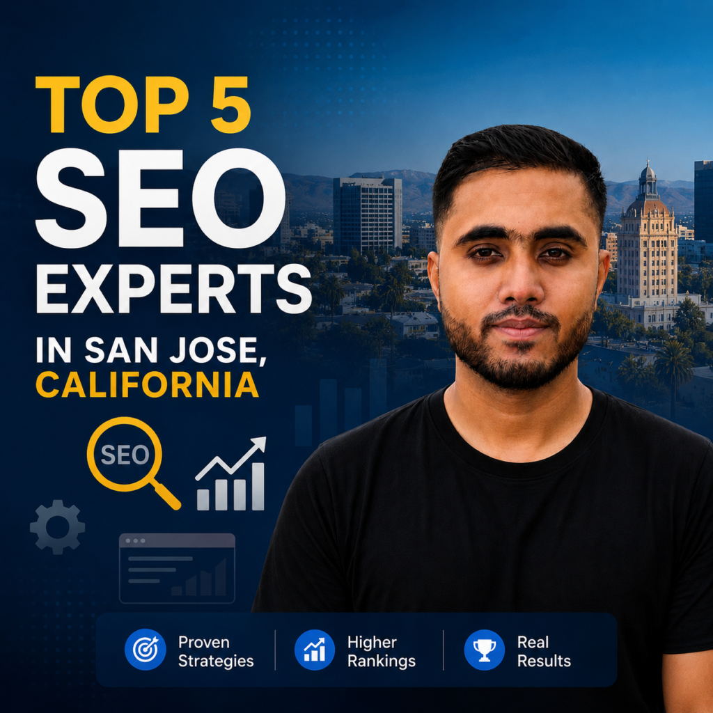 Top 5 SEO experts in San Jose, California 2026 Shawon Kumar
