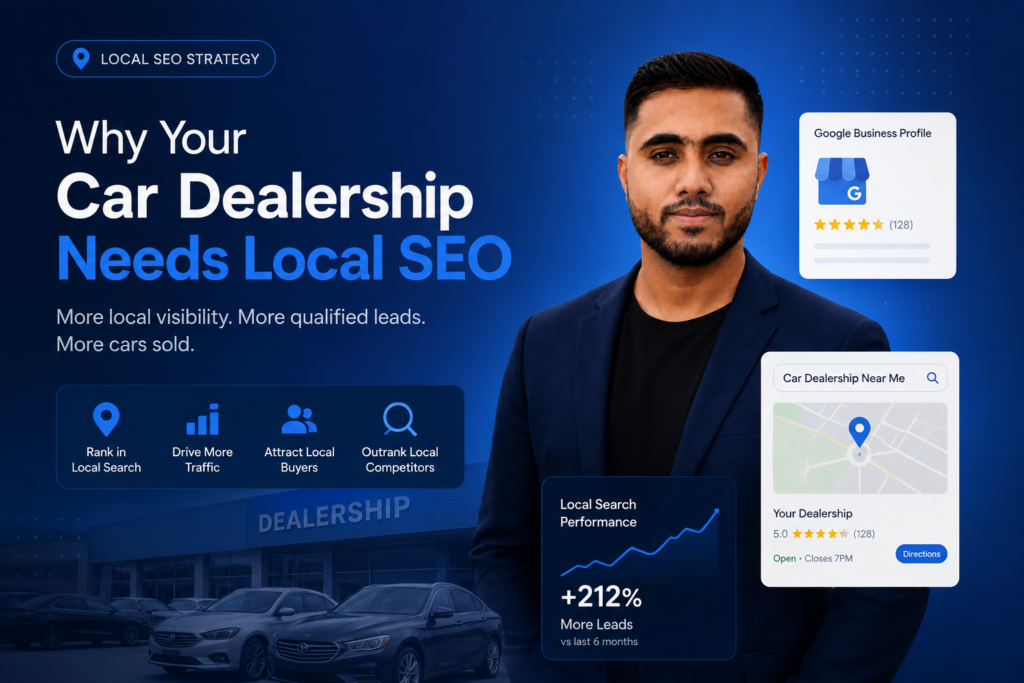 Why Your Car Dealership Needs Local SEO | Shawon Kumar Diptao