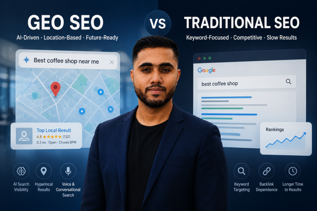 GEO vs Traditional SEO for Local Businesses | Shawon Kumar Dip