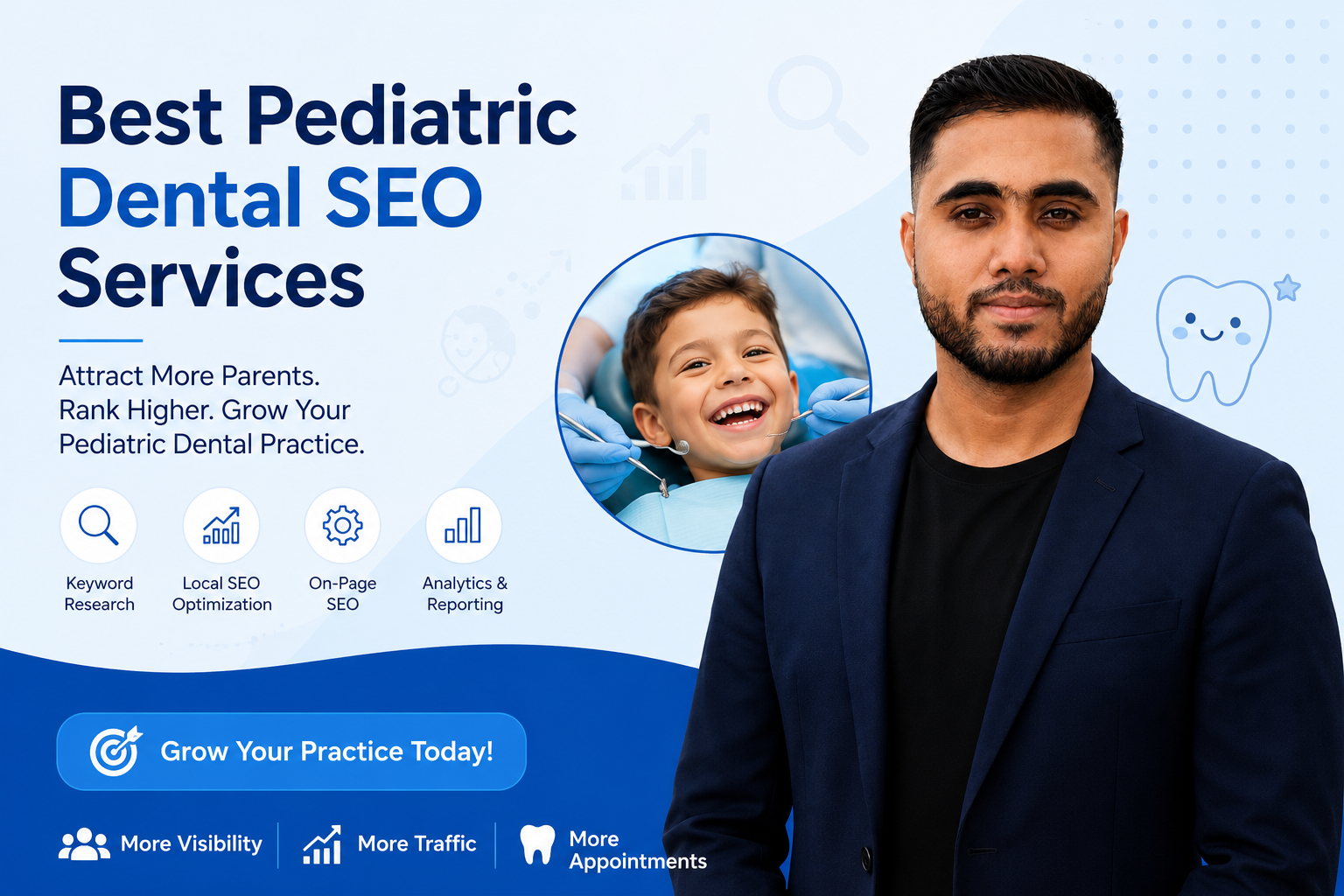 Best Pediatric Dental SEO Services | Shawon Kumar Diptao