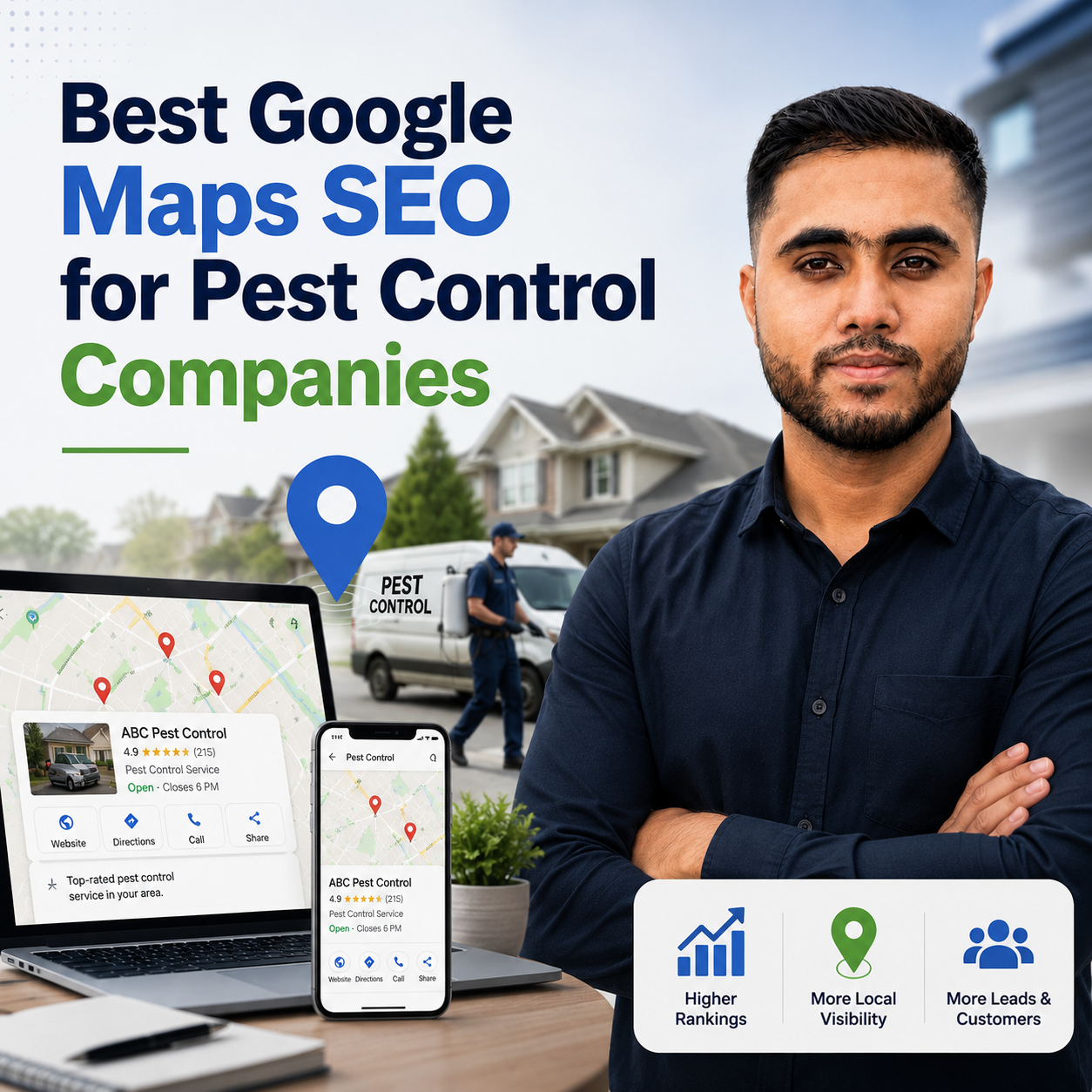 Best Google Maps SEO for Pest Control Companies | Shawon
