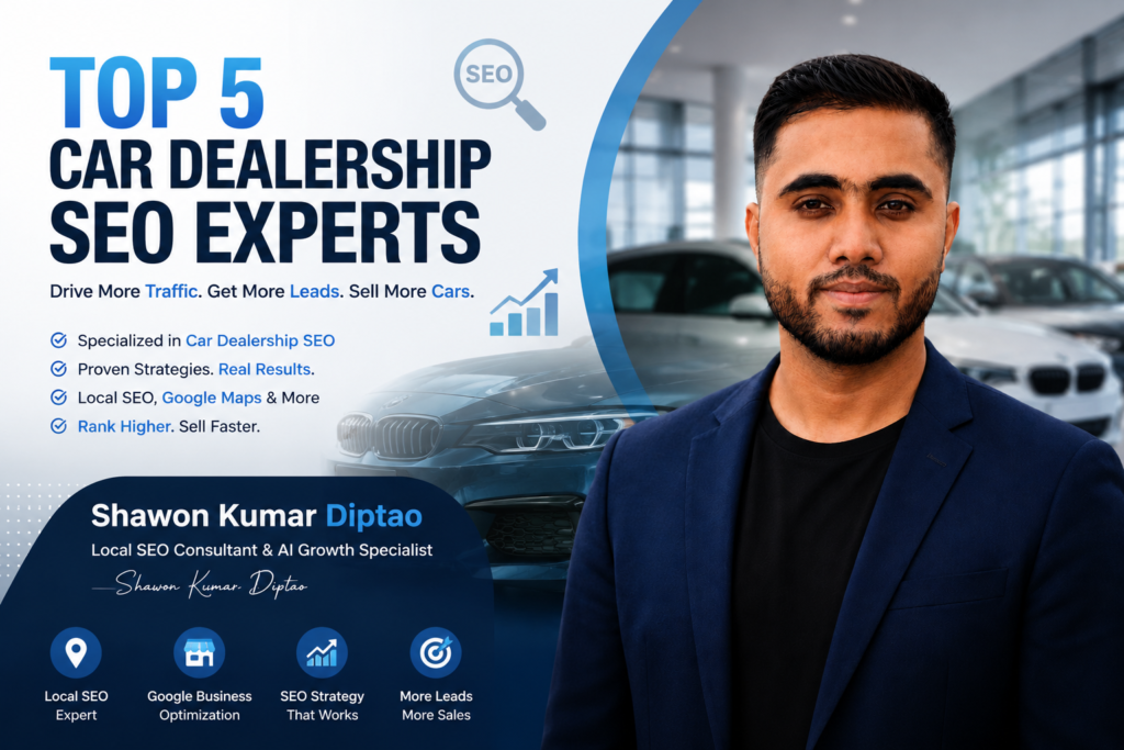 Top 5 Car Dealership SEO Experts for 2026