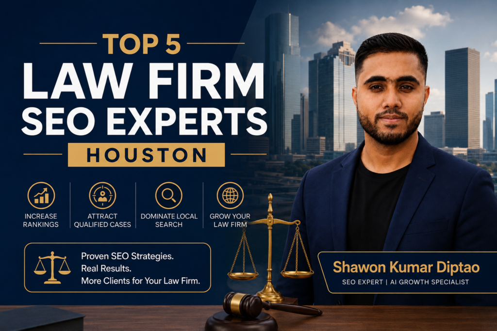 Top 5 Law Firm SEO Experts Houston Top 5 Law Firm SEO Experts in Houston, TX (2026)