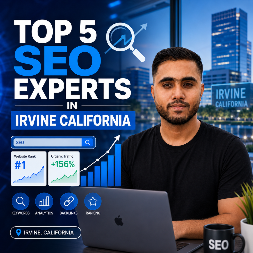 Top 5 SEO Experts in Irvine, California 2026 | Shawon Kumar