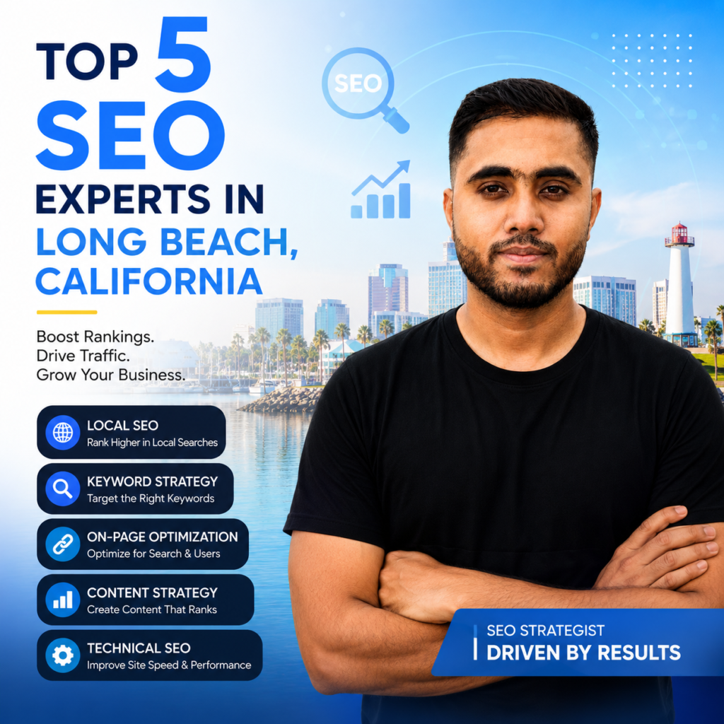 Top 5 SEO Experts in Long Beach, California 2026 | SKD