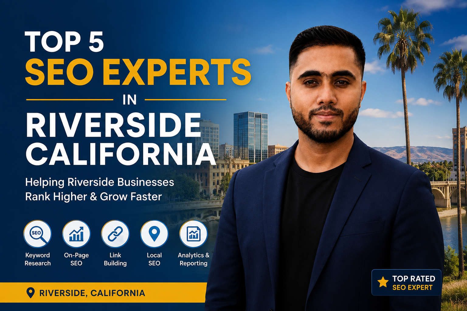Top 5 SEO Experts in Riverside, California 2026 | Shawon Kumar D