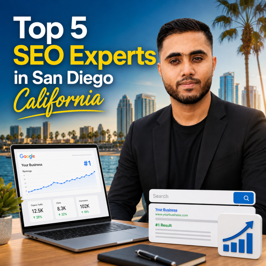 Top 5 SEO Experts in San Diego, California 2026 | Shawon Kumar