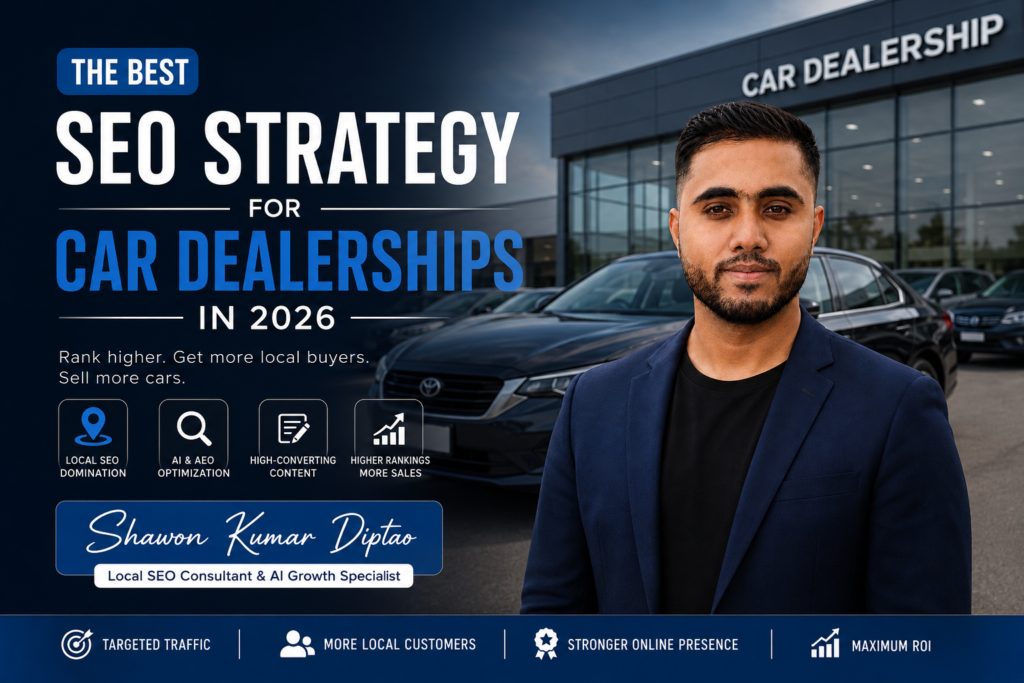 Best SEO Strategy for Car Dealerships 2026 Guide | AI SEO Specialist