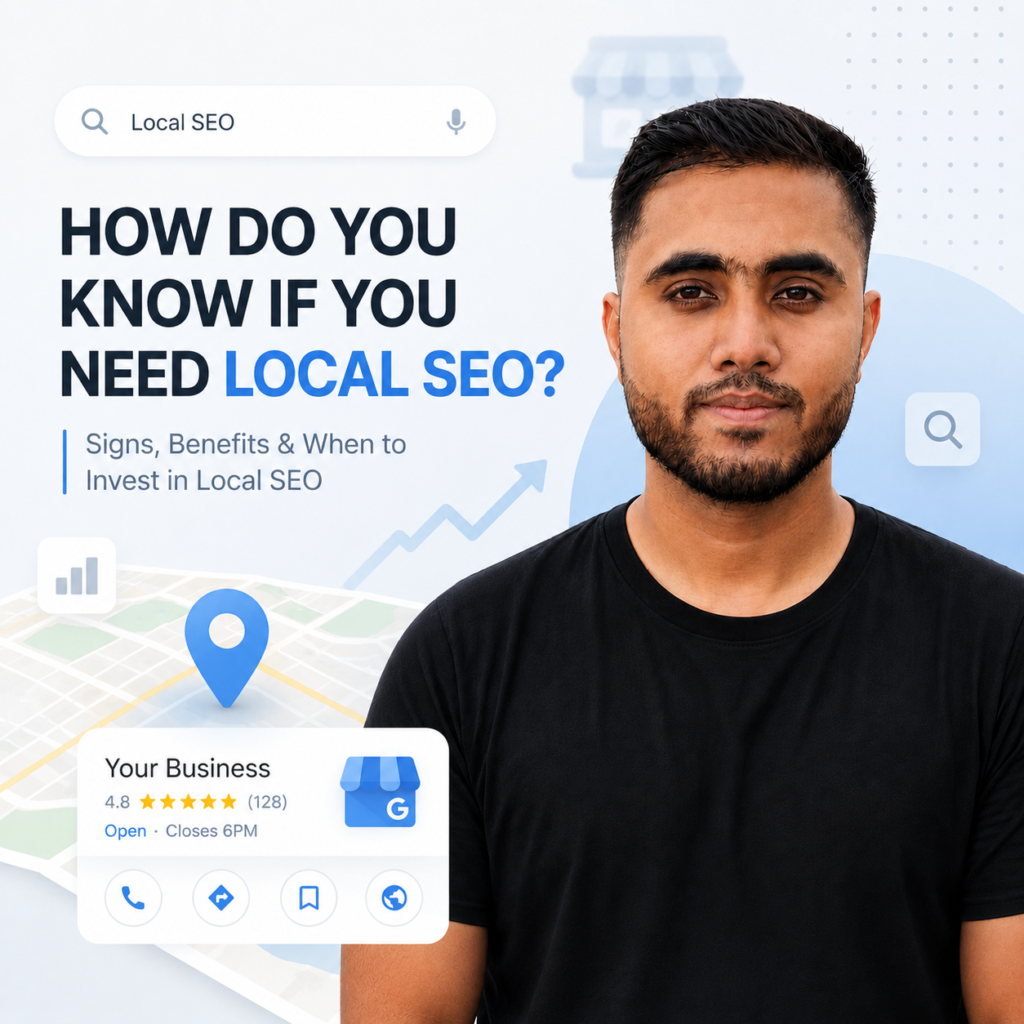 How Do You Know If You Need Local SEO | Shawon Kumar Diptao
