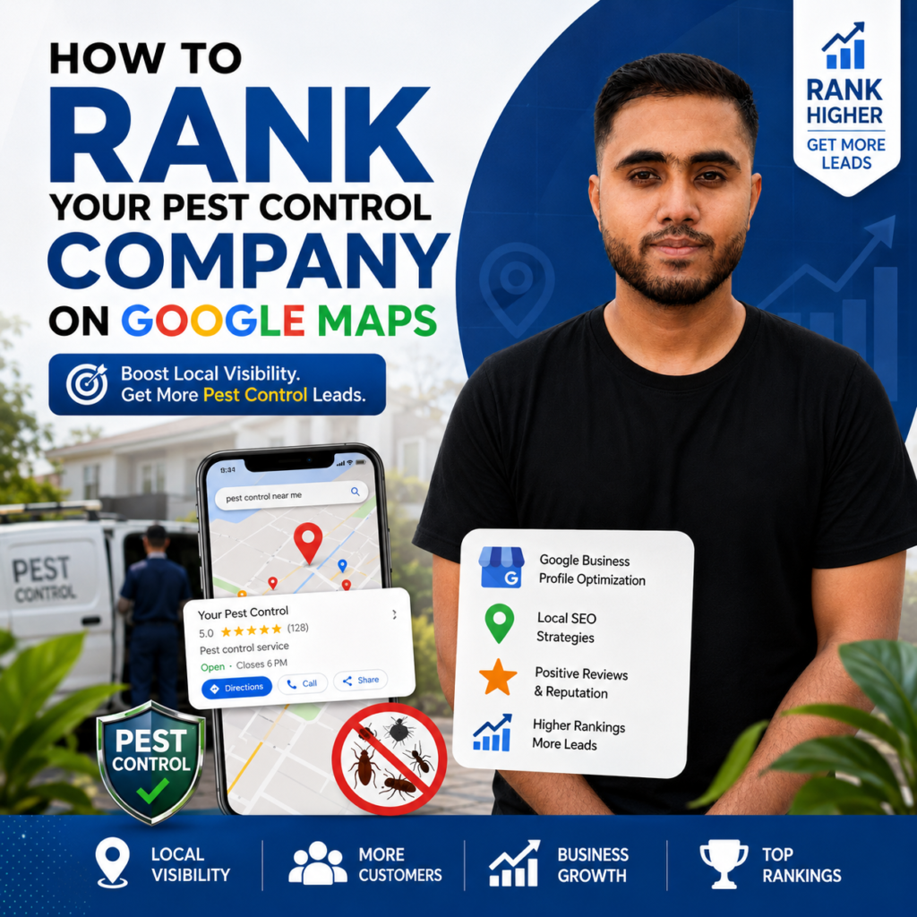How to Rank Pest Control Company on Google Maps Now | Shawon