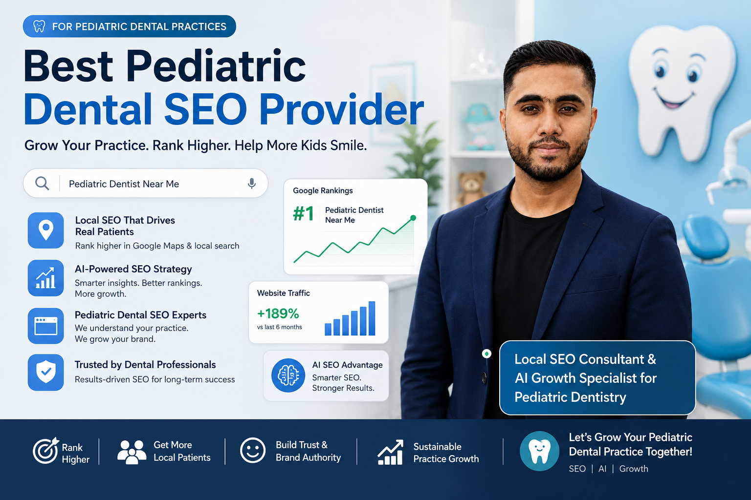 Best Pediatric Dental Practice SEO Provider | Shawon Kumar Diptao