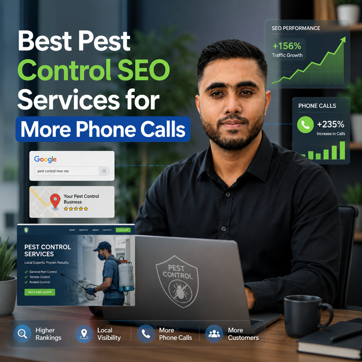 Best Pest Control SEO Services for More Phone Calls | Shawon