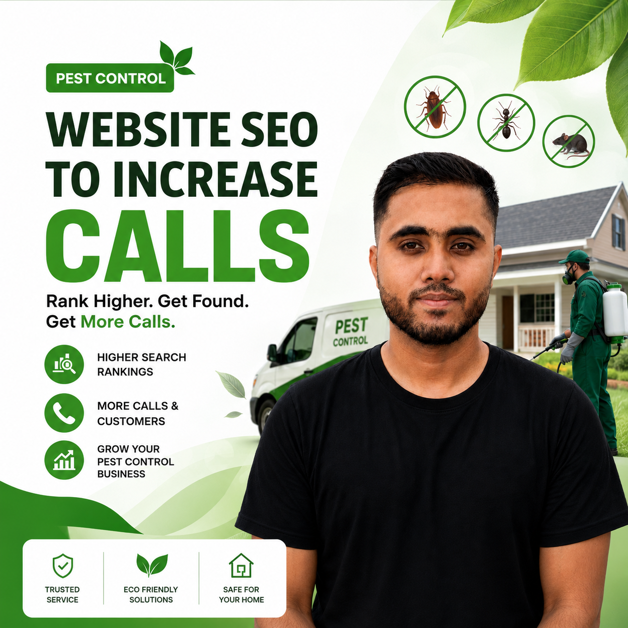 Pest Control Website SEO to Increase Calls Fast | Shawon