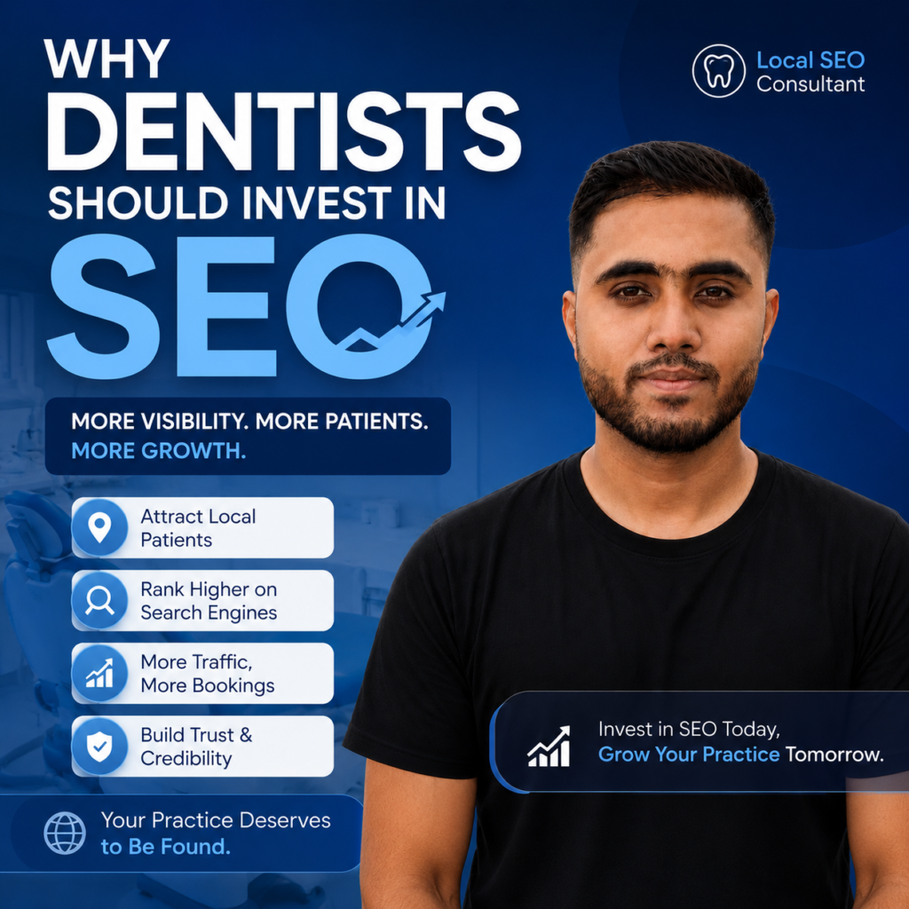 Why Dentists Should Invest in SEO Now | Shawon Kumar Diptao