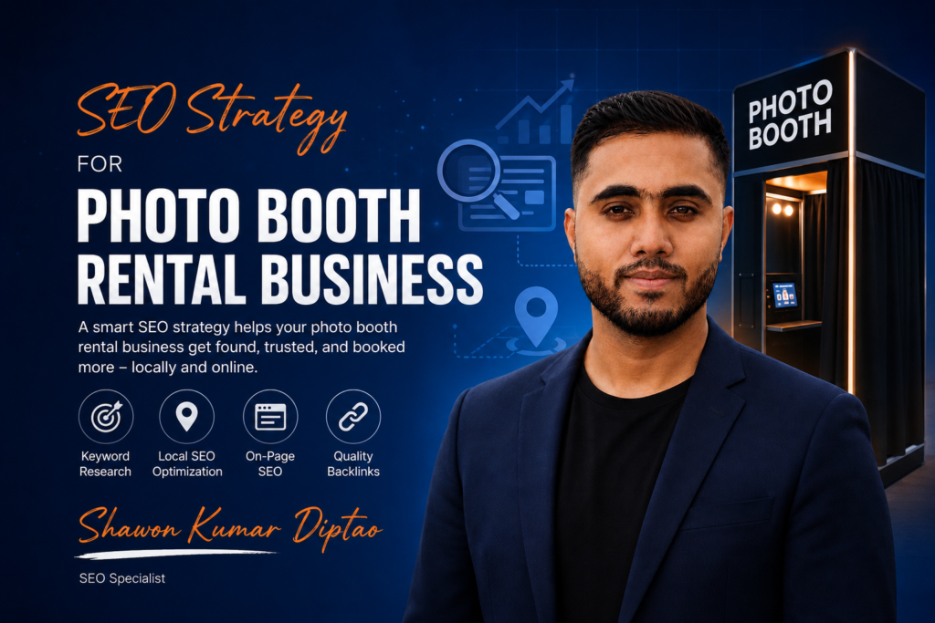 SEO Strategy for Photo Booth Rental Business Guide | Shawon