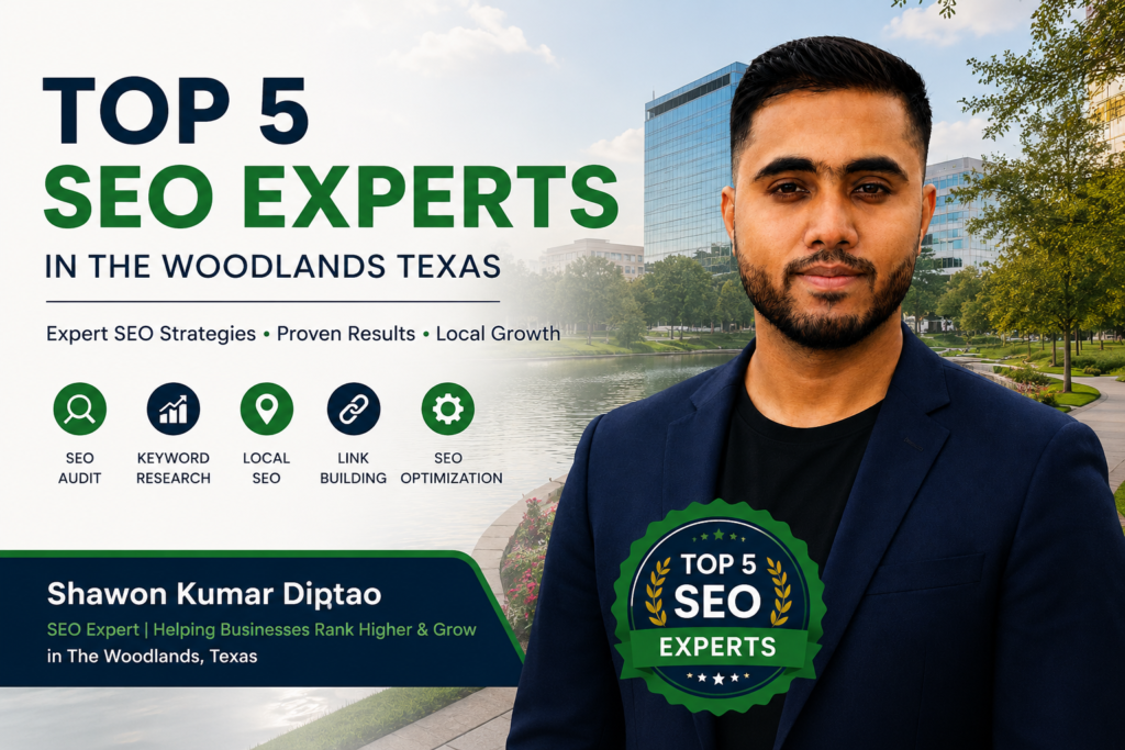 Top 5 SEO Experts in The Woodlands Texas