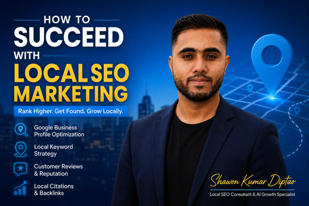 How to Succeed With Local SEO Marketing | Shawon Kumar Diptao