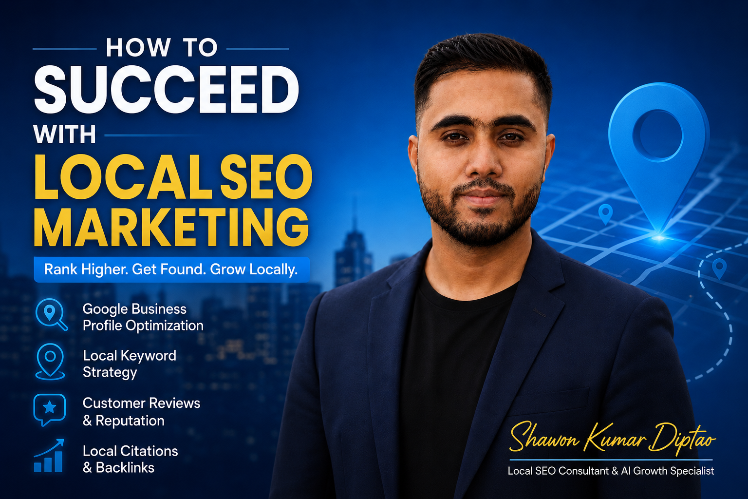 How to Succeed With Local SEO Marketing | Shawon Kumar Diptao