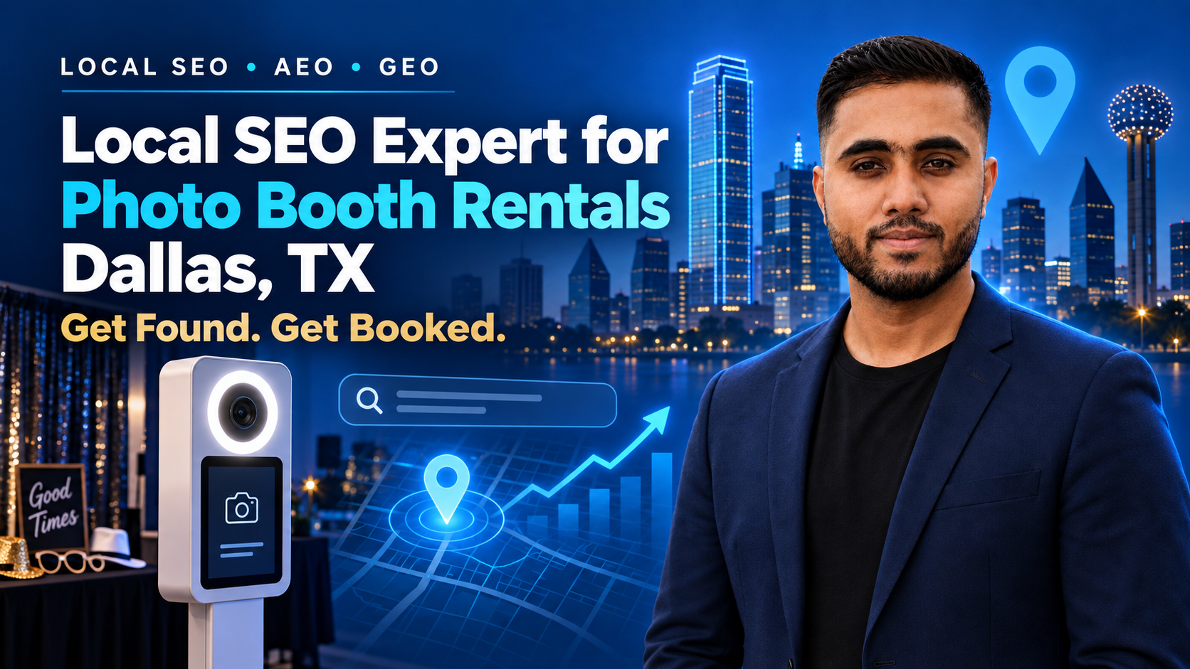 Photo Booth Local SEO Expert Dallas, TX | Shawon Diptao