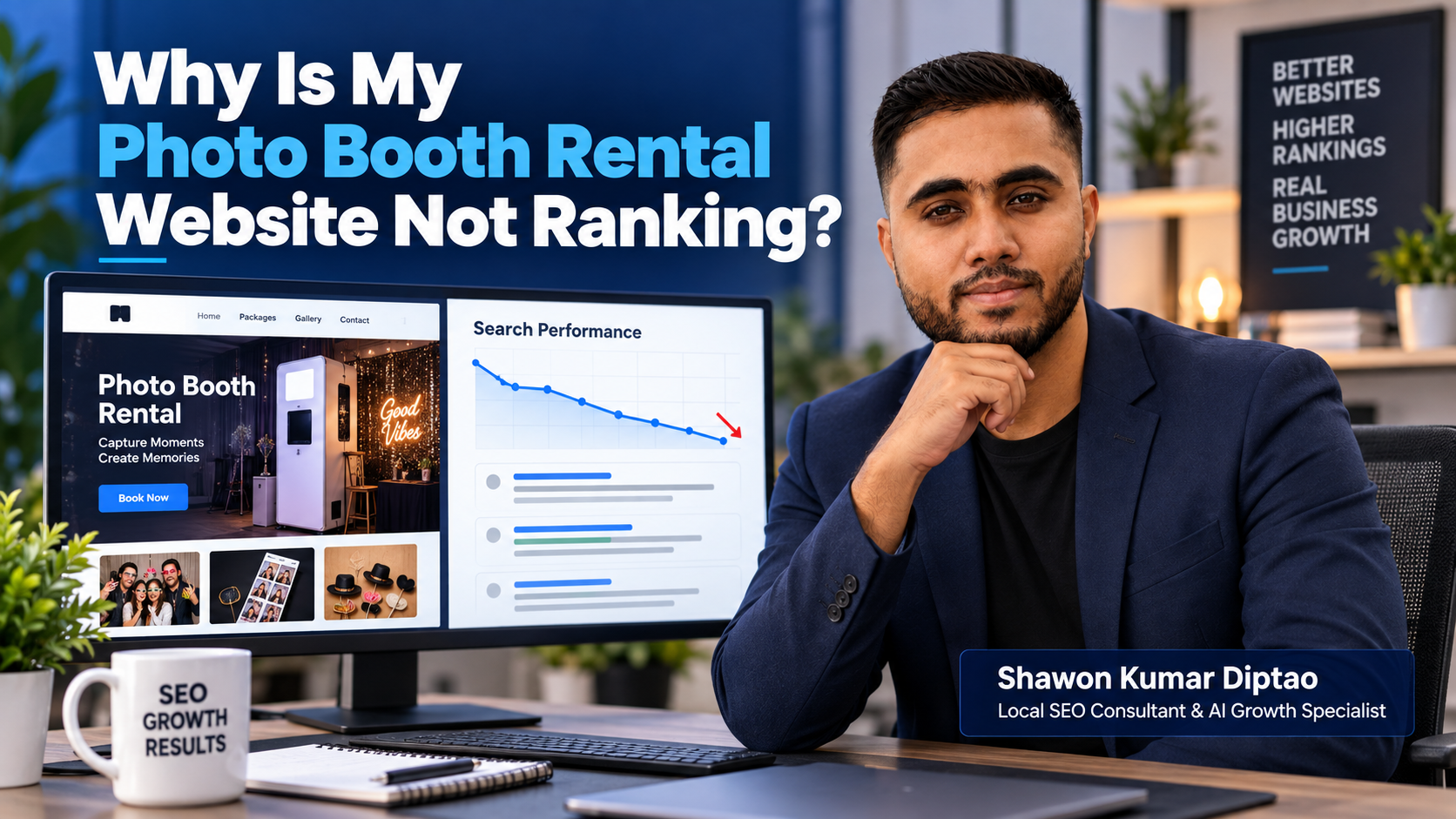 Why Is My Photo Booth Rental Website Not Ranking?