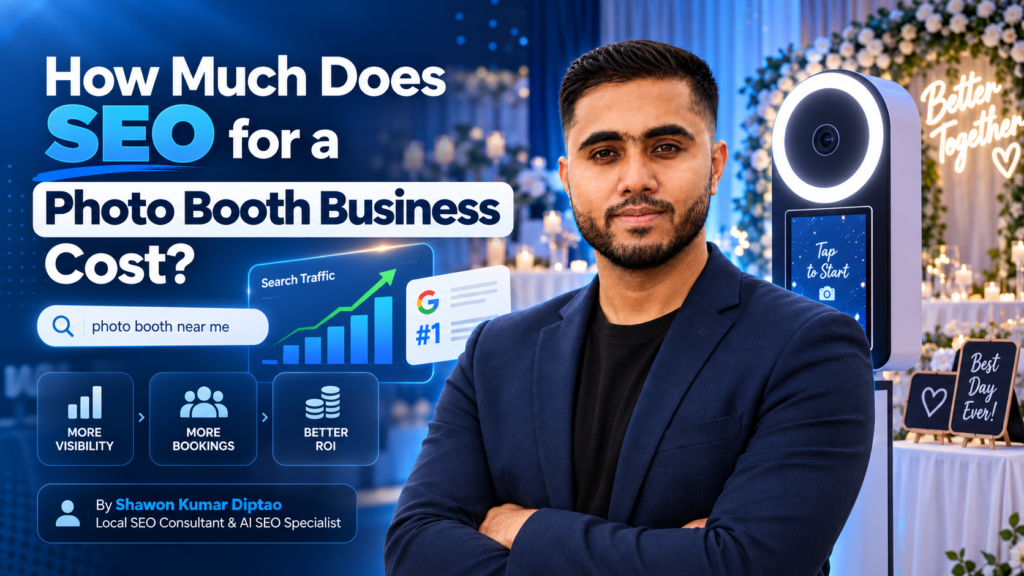 Photo Booth SEO Cost: Monthly Pricing & What's Included